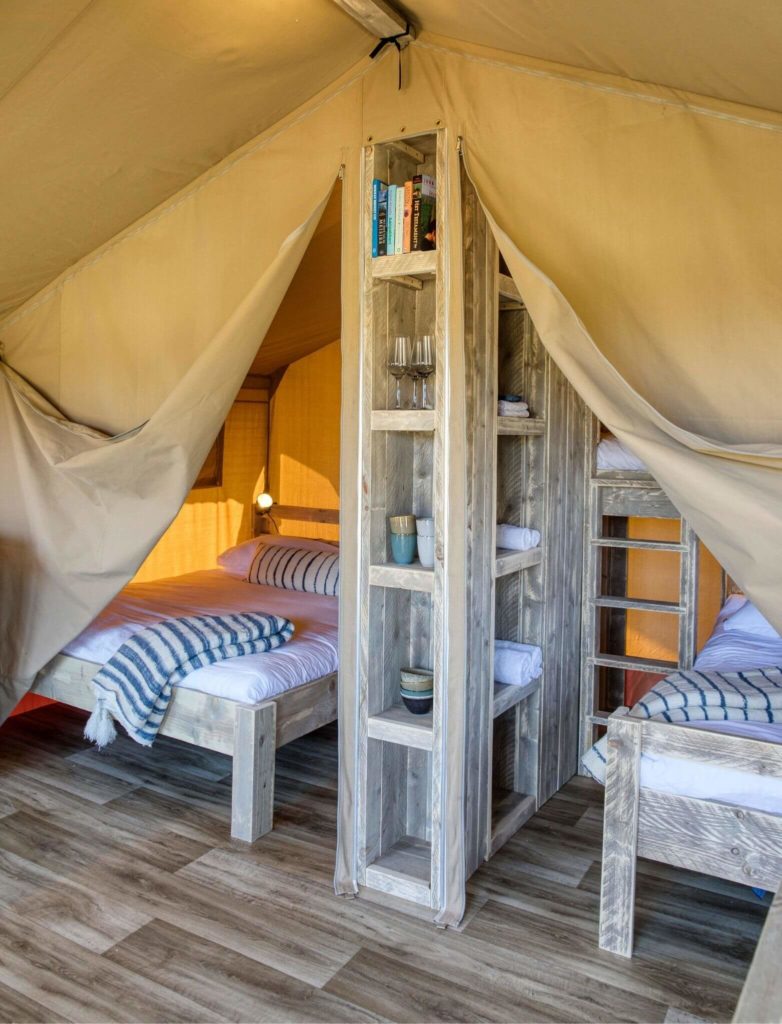 Buy YALA glamping tent with interior